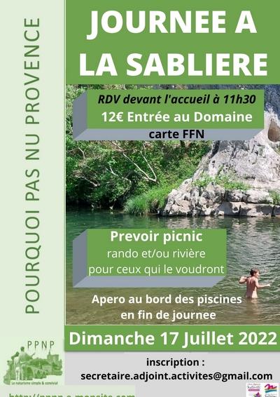 Dimanche 17 juillet 2022 sabliere