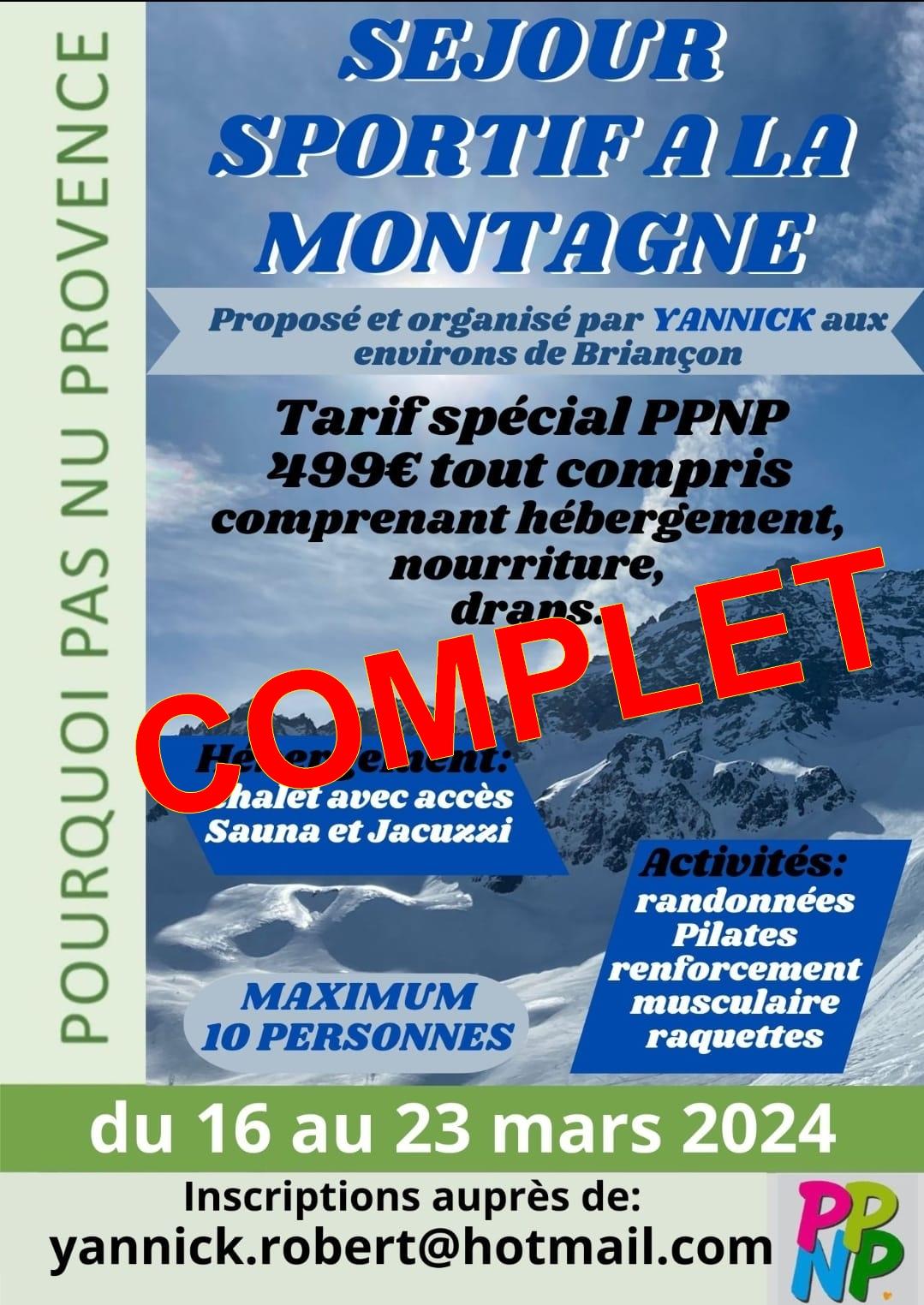 Sejour montagne 1